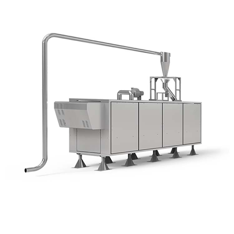 Bocadillos de pellets máquina de secador de hojuelas de maíz 