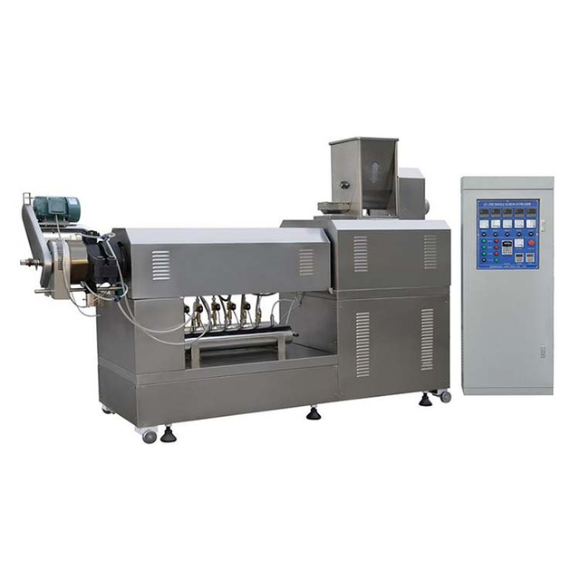 Comida extrusora de tornillo único