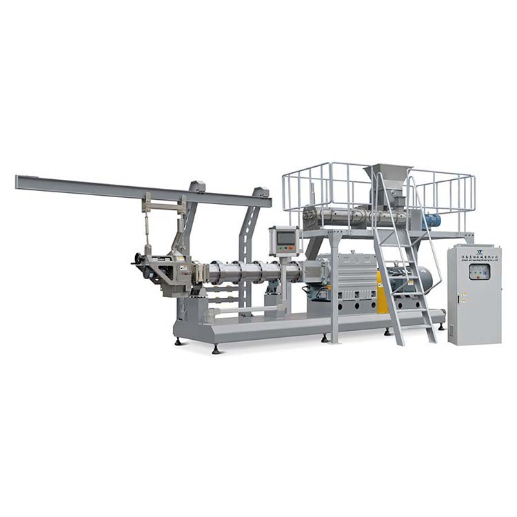 Extrusor de tornillo gemelo completamente automático: refrigerio de alta salida y producción de alimentos
