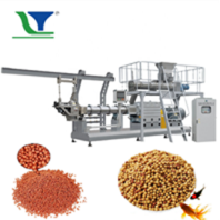 Máquina extrusora de alimentos de doble tornillo: para bocadillos/cereales/línea de producción de alimentos para mascotas