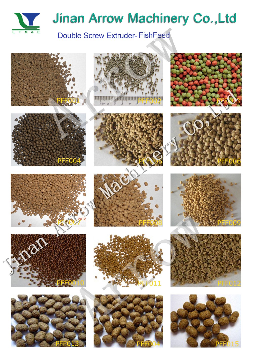 Línea de producción de proceso de alimentación acuática de alimentación de peces flotante automática que hace la máquina extrusora